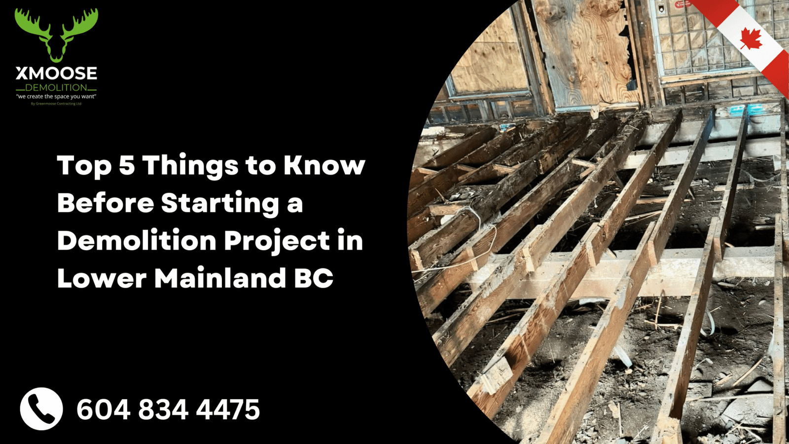 Top 5 Things to Know Before Starting a Demolition Project in Lower ...