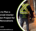 How to Plan a Commercial Interior Demolition Project for Office Renovations